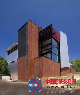 Fitzsimmons Architects设计的美国俄克拉荷马州OKasian住宅