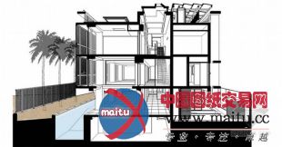 coleman-davis pagan arquitectos设计的波多黎各casa mar住宅