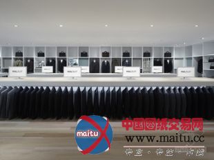 nendo设计的Haruyama品牌男装概念店