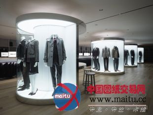 nendo设计的Haruyama品牌男装概念店