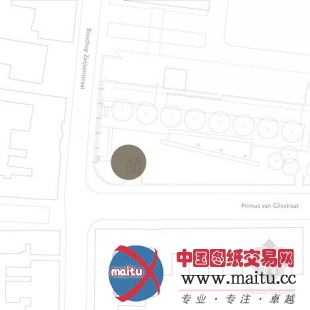 Bedaux de Brouwer设计的荷兰圆柱体公寓楼