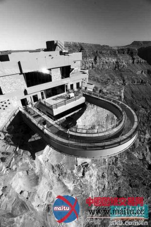 美国大峡谷空中玻璃走廊