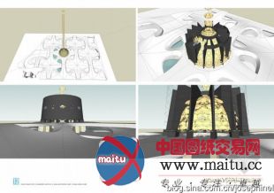 汤玛斯·普赫尔设计的伊斯兰会议组织总部中标方案