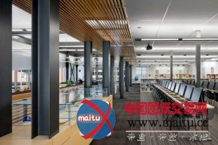 HMC Architects设计的美国Orchard学校图书馆