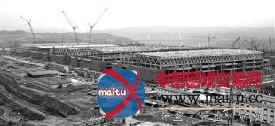 重庆国际博览中心施工紧力争8月份竣工