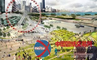 AECOM和BIG设计的美国芝加哥海军码头重建方案