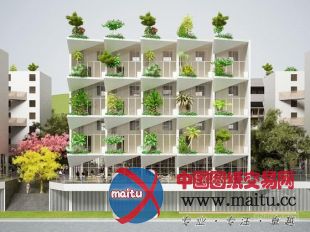 NL architects设计的三亚5号地块方案