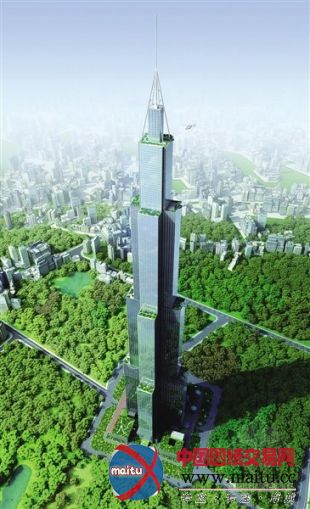 长沙838米“世界第一高楼”建设规划浮出水面