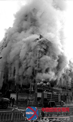 延安国贸大厦火灾3死20伤 系施工所致