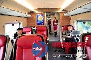 网曝京广高铁商务座造价23万元 上座率不高