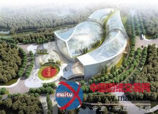 世园会植物馆1.4万根钢结构杆件拼接封顶