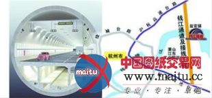 杭州钱江隧道双线贯通