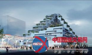 阶梯式空中花园绿色建筑:泰然大厦