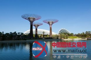 Wilkinson Eyre Architects设计的新加坡滨海湾花园冷却温室