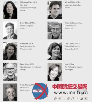2013年度ASLA奖专业奖及学生奖评审团名单公布