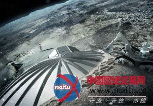 Foster+Partners设计月球上的三维打印建筑物