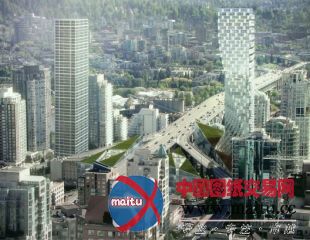 BIG设计的151米温哥华混合用途国际大厦