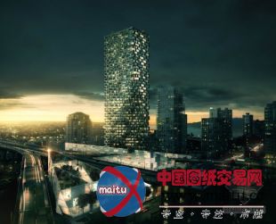 BIG设计的151米温哥华混合用途国际大厦