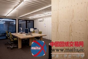 旧集装箱改造办公空间设计 为集装箱赋予全新