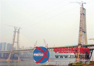 双碑嘉陵江大桥即将合龙年底有望建成通车