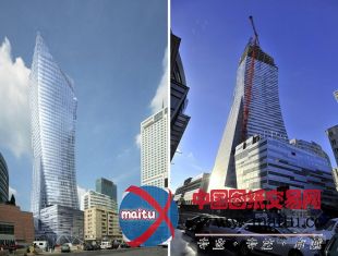 daniel libeskind设计的zlota 44欧洲最高住宅