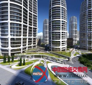 扎哈·哈迪德设计的斯洛伐克新城市中心