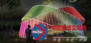 Sebastian Misiurek等联合设计的长岛ocrates雕塑公园彩虹雕塑