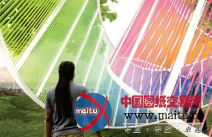 Sebastian Misiurek等联合设计的长岛ocrates雕塑公园彩虹雕塑