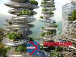 Vincent Callebaut 设计的深圳垂直农场方案