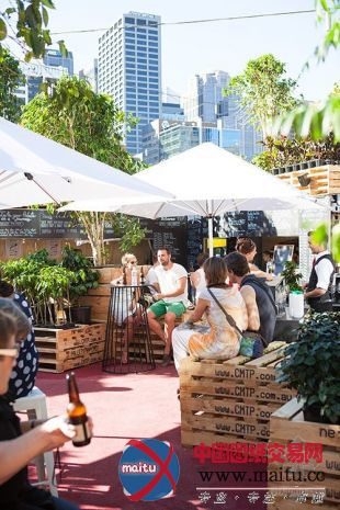 HASSELL设计2013年墨尔本美食美酒节城市咖啡农场和酒吧