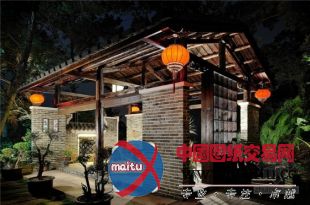 青山碧波间中式福州杯酒话山居休闲会所