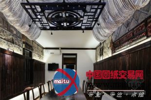 青山碧波间中式福州杯酒话山居休闲会所