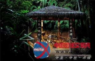 青山碧波间中式福州杯酒话山居休闲会所