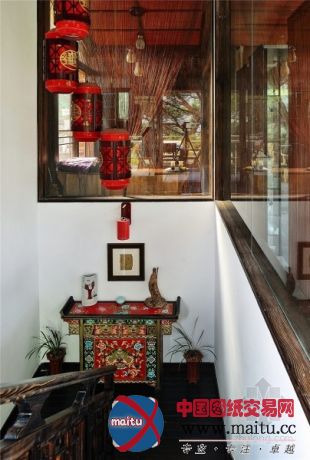 青山碧波间中式福州杯酒话山居休闲会所