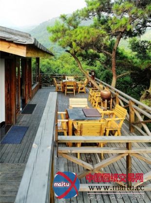 青山碧波间中式福州杯酒话山居休闲会所