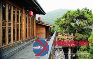 青山碧波间中式福州杯酒话山居休闲会所