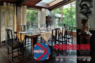 青山碧波间中式福州杯酒话山居休闲会所