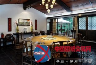 青山碧波间中式福州杯酒话山居休闲会所