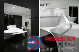 扎哈·哈迪德设计的香港“店中店”展台
