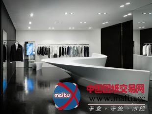 扎哈·哈迪德设计的香港“店中店”展台