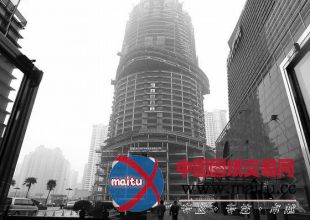 中国在建第一高楼疑用海砂被停工