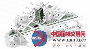 brandon martella设计的圣地亚哥垂直城市农场