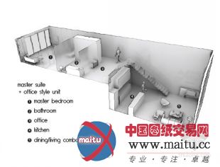 brandon martella设计的圣地亚哥垂直城市农场