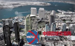 brandon martella设计的圣地亚哥垂直城市农场