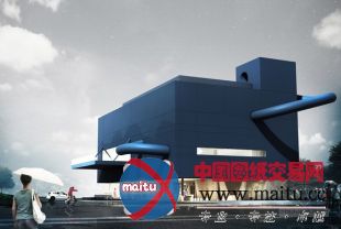 UGO设计的波兰概念性市级公共图书馆