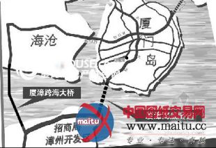 厦门到漳州未来的通行时间只需5分钟