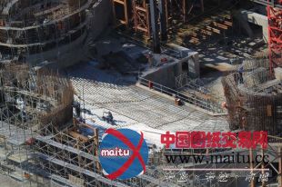 伊东丰雄设计的台中大都会歌剧院正在建设