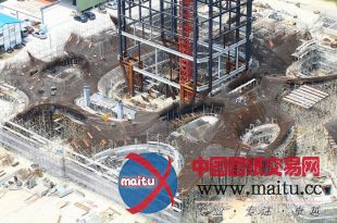 伊东丰雄设计的台中大都会歌剧院正在建设