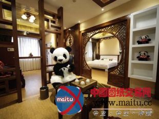 全球第一家熊猫主题酒店装修设计