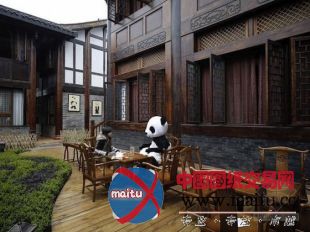 全球第一家熊猫主题酒店装修设计